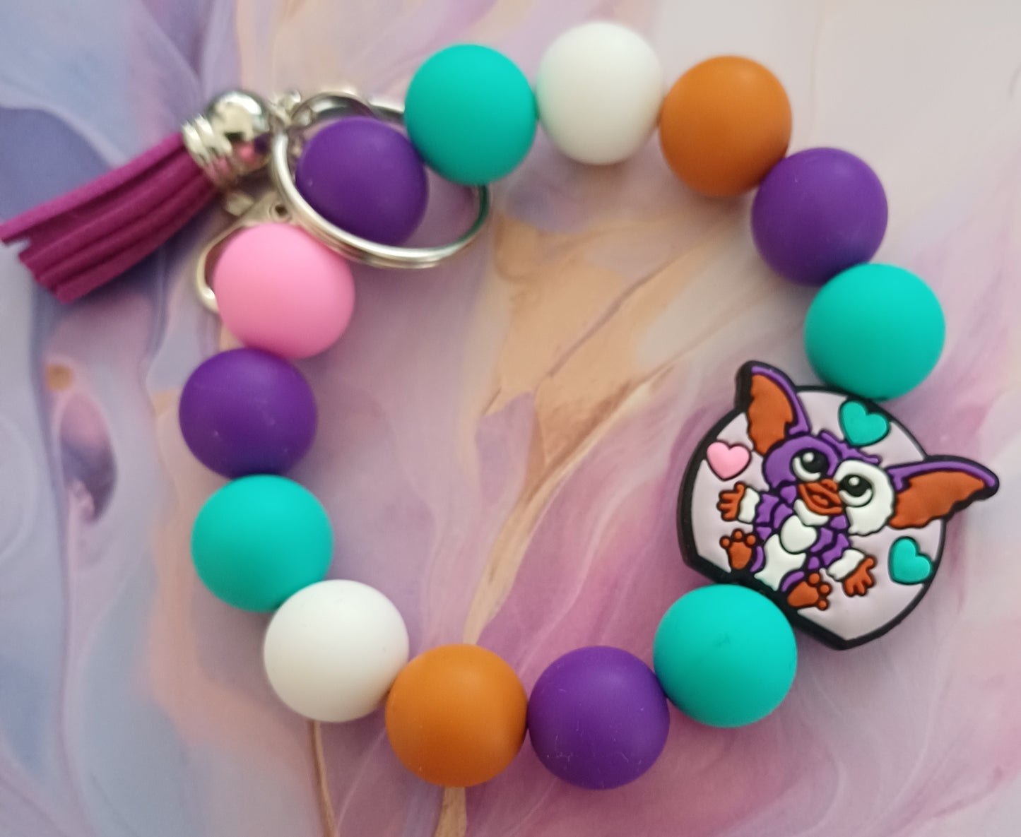 Gizmo Vibes Silicone Beaded Bracelet Clip 🎨✨