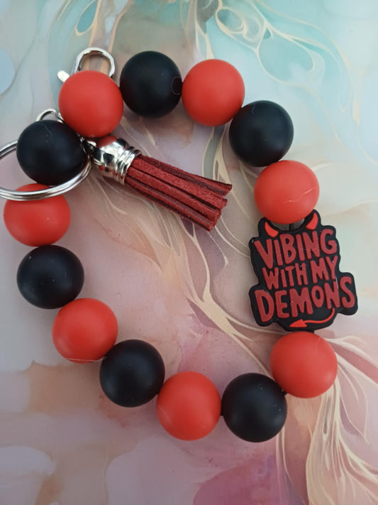 🔥 Vibing with My Demons Charm Bracelet