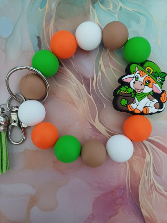 🍀🐄 Irish Cow Charm Bracelet